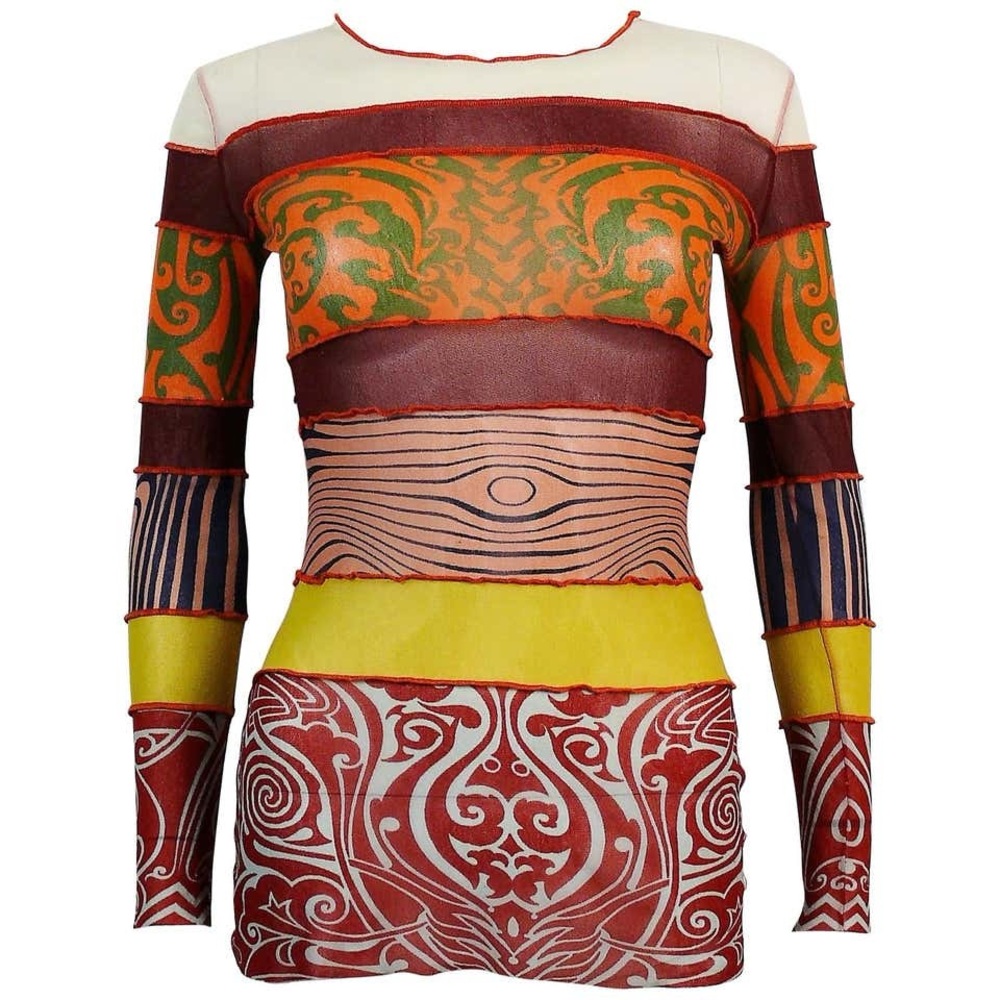 Jean Paul Gaultier Vintage Mesh Top